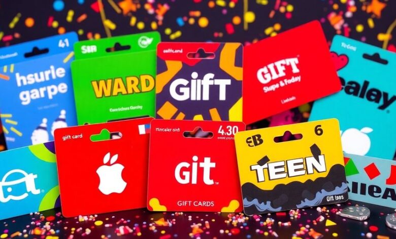 Top 10 Gift Card Options for Teens That They'll Actually Love