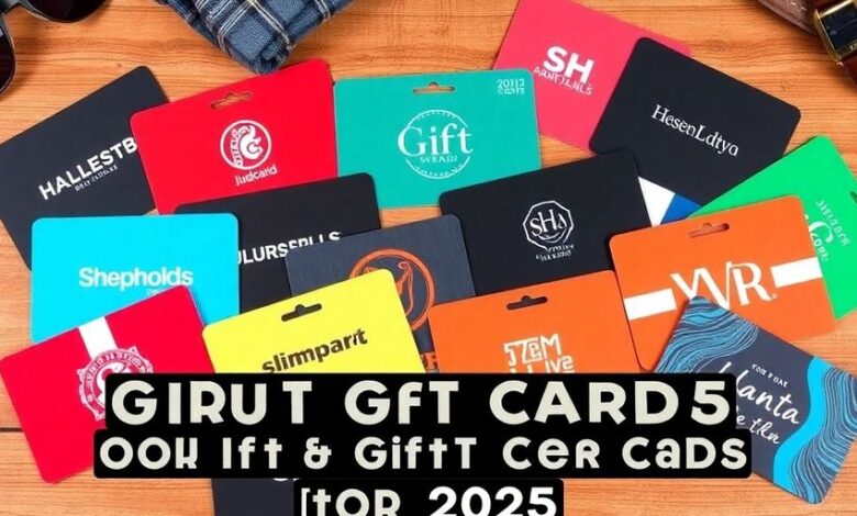 Ultimate Guide to the Best Gift Cards for Men in 2025